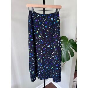 Limited Too Black Floral Mini Skirt